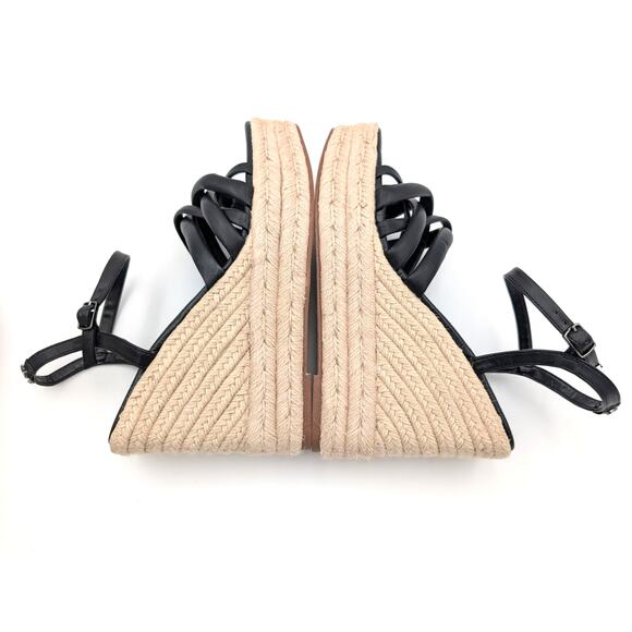 Circus NY Irene Strappy Espadrille Platform Wedge Sandals Women's Size US9.5M - Picture 9 of 11
